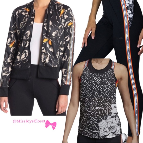 FARM RIO X ADIDAS - Butterfly Jacket Brilliant Basics Set - Bundle - Picture 8 of 8